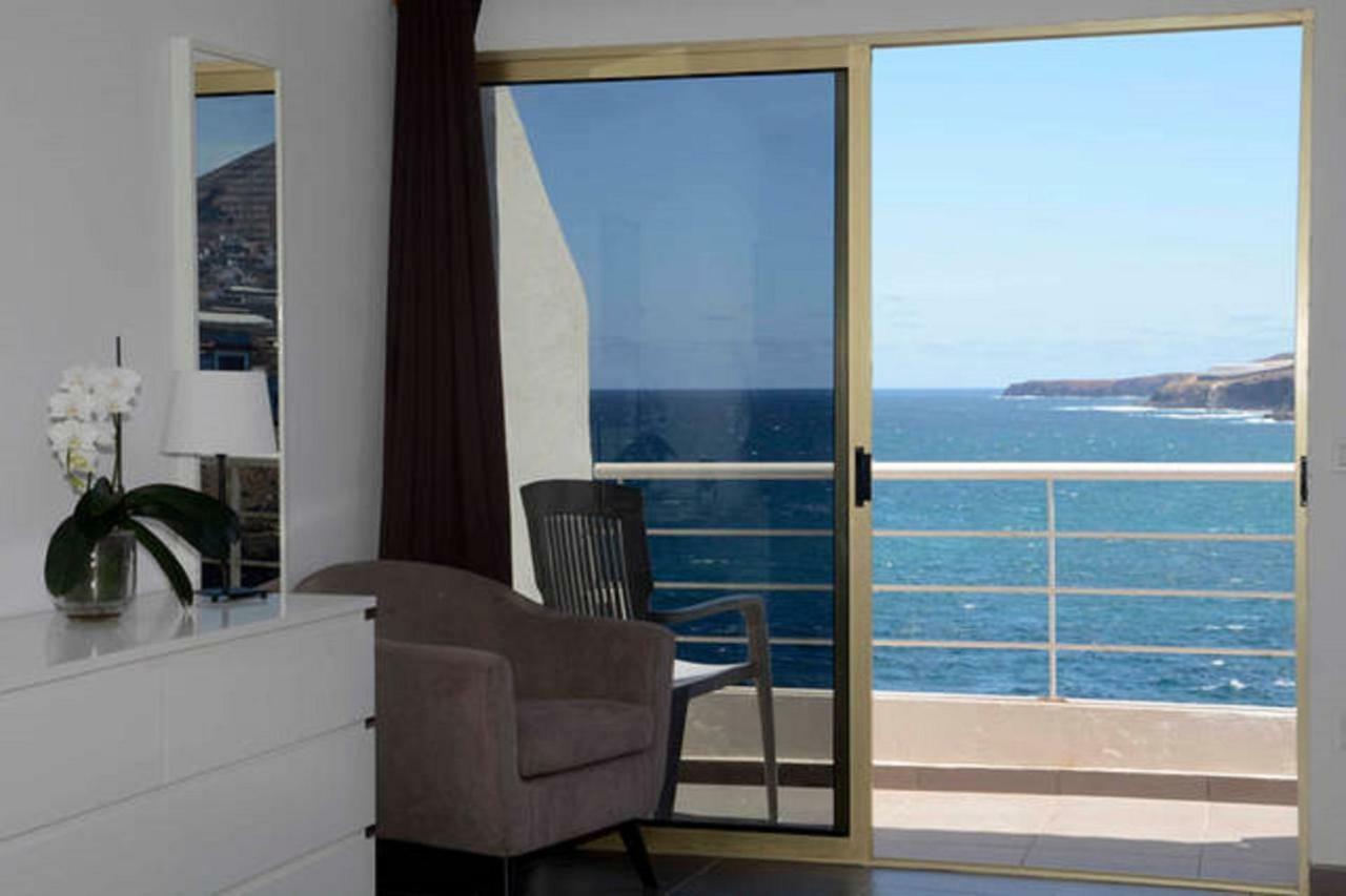 Galdar Gc Vistas Al Mar Villa Exterior foto