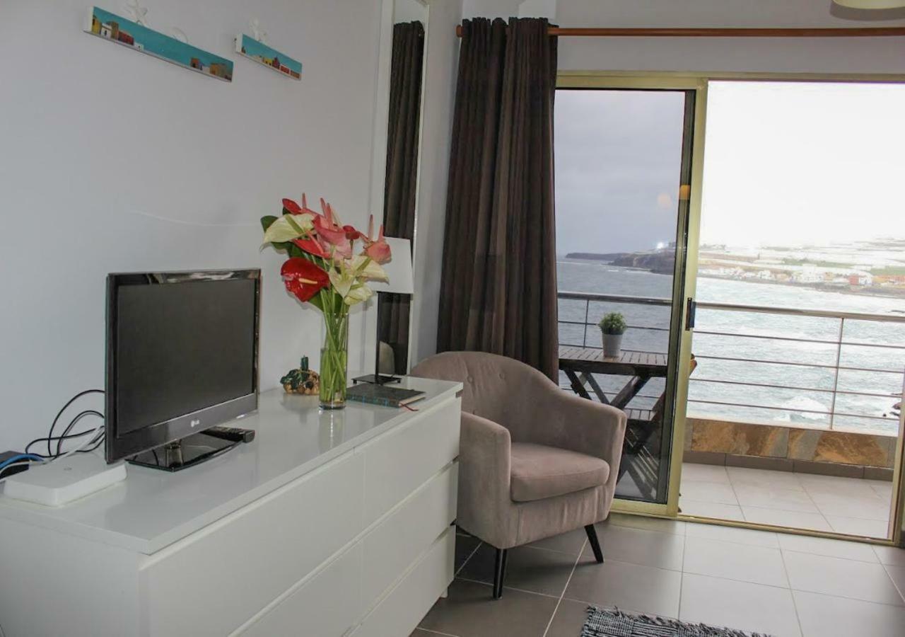 Galdar Gc Vistas Al Mar Villa Exterior foto